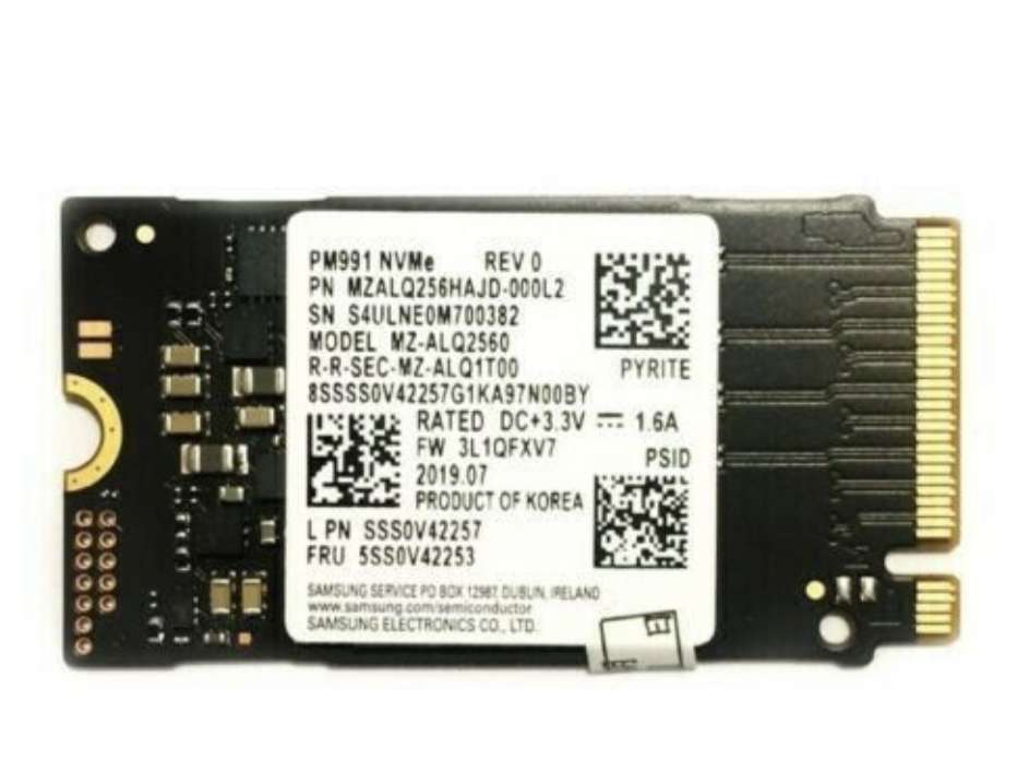 SSD INTERNO M.2 256GB SAMSUNG PM991 MINI NVME