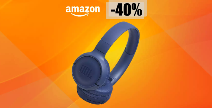 Cuffie JBL: audio al TOP con il prezzo più basso di sempre (29€)