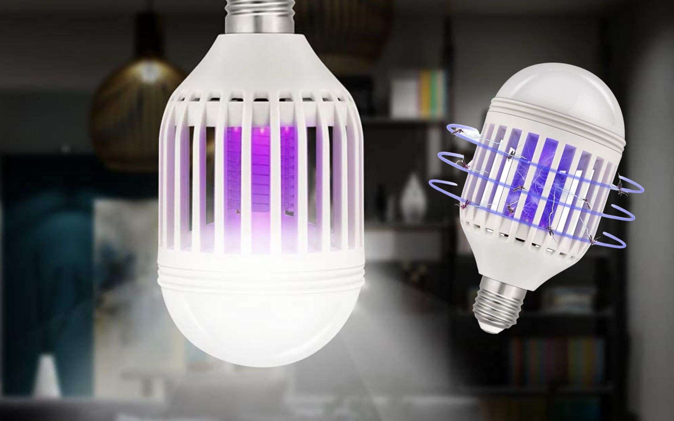 Sembra una lampadina ma STERMINA le zanzare: genialata 2 in 1 a 8€