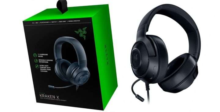 Cuffie da gaming Razer Kraken X a un prezzo folle: scontate del 33% su  Amazon