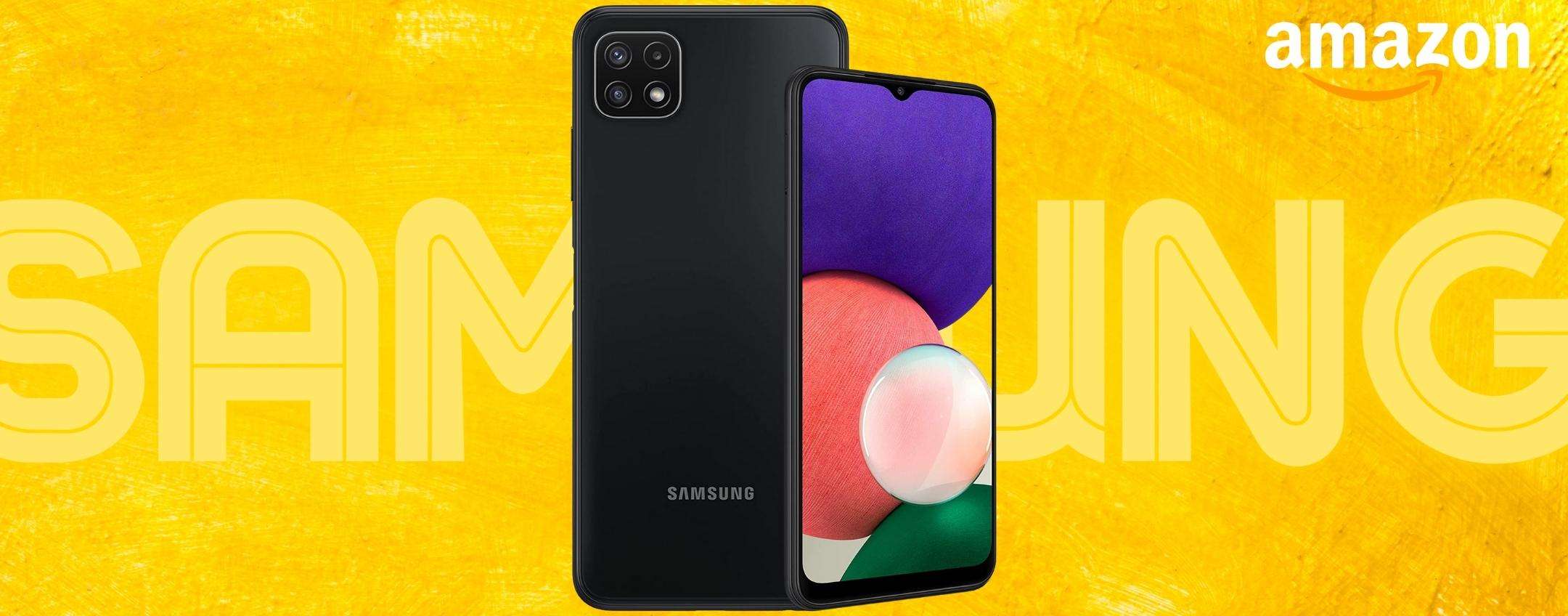 Samsung Galaxy A22, lo smartphone da comprare ADESSO Samsung Galaxy A22, lo smartphone da comprare ADESSO