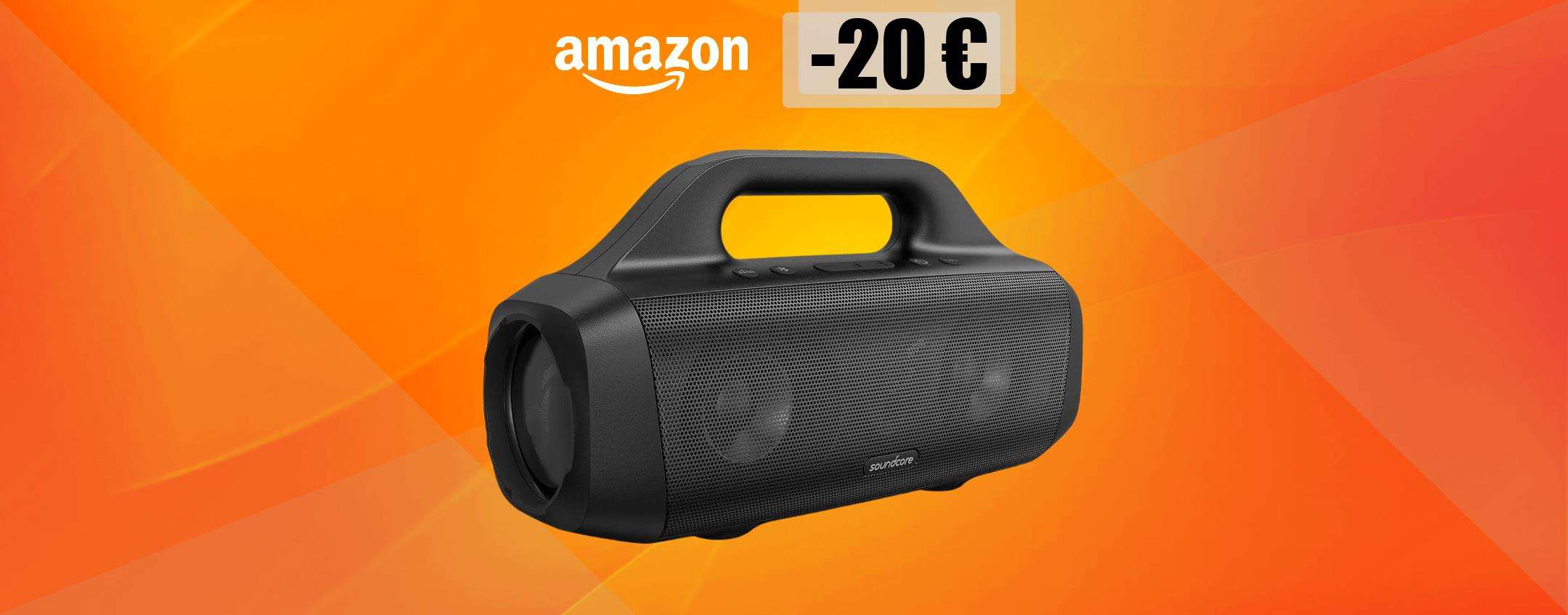 Altoparlante Bluetooth: vera POTENZA e niente paura dell'acqua (-20€) Altoparlante Bluetooth: vera POTENZA e niente paura dell'acqua (-20€)