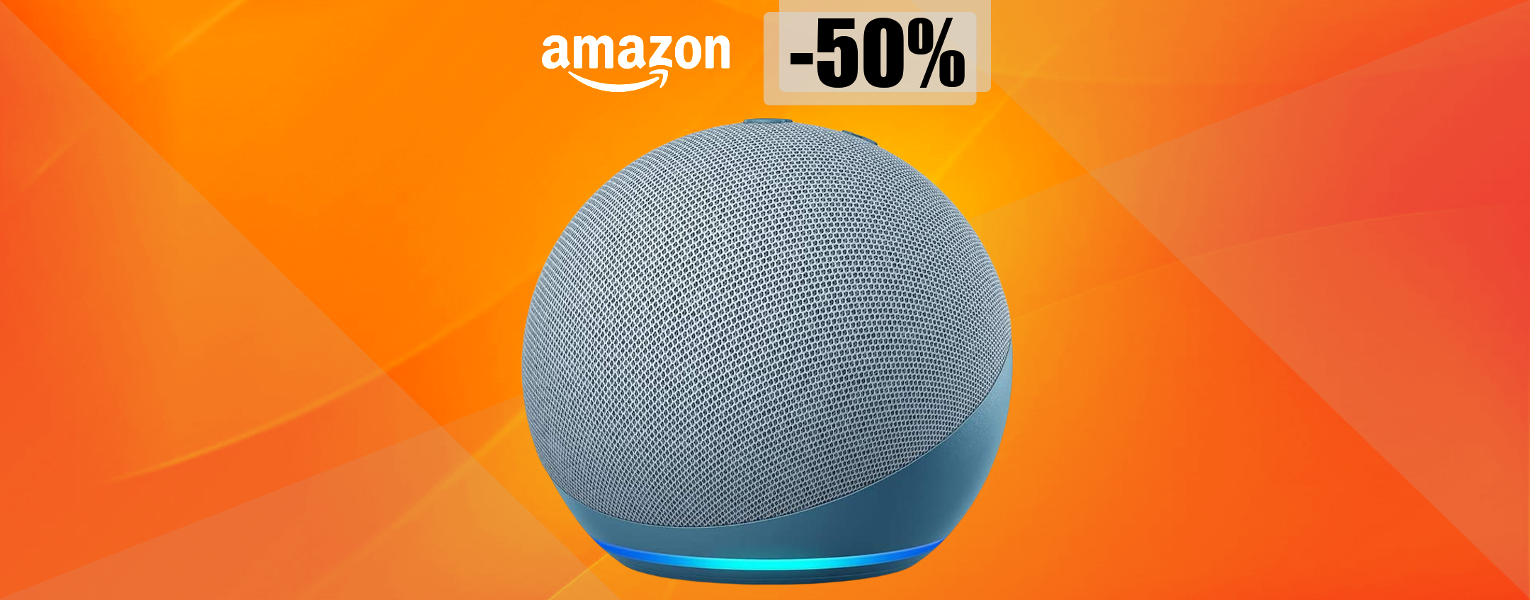 Echo Dot 4 per pochi giorni a METÀ PREZZO su Amazon: bastano 29€