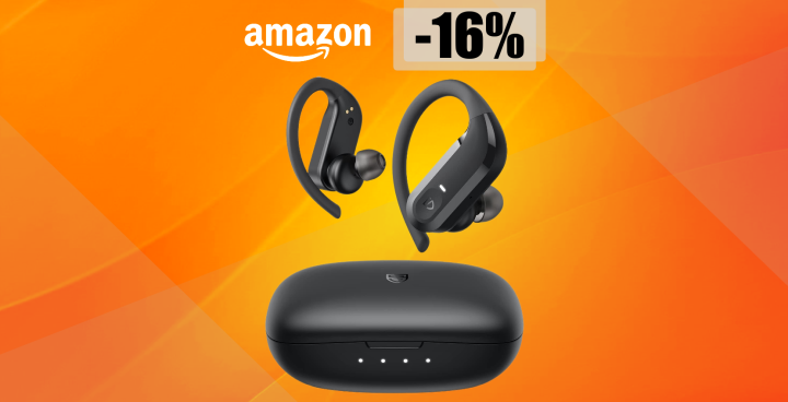 Auricolari impermeabili con lunga autonomia, il TOP per lo sport: 35€
