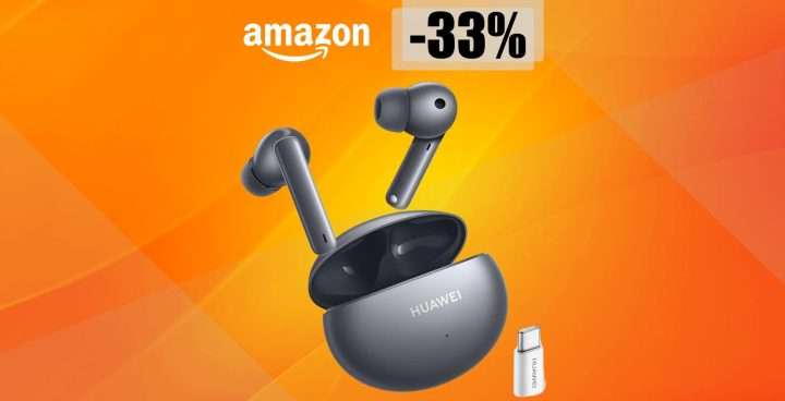 Auricolari Huawei: suono travolgente e batteria INESAURIBILE (-29€)
