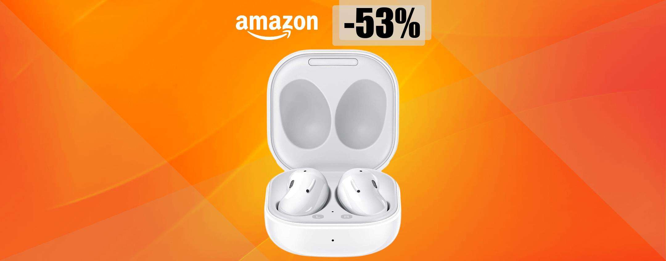 Samsung Galaxy Buds Live a meno di METÀ PREZZO: solo 79 euro