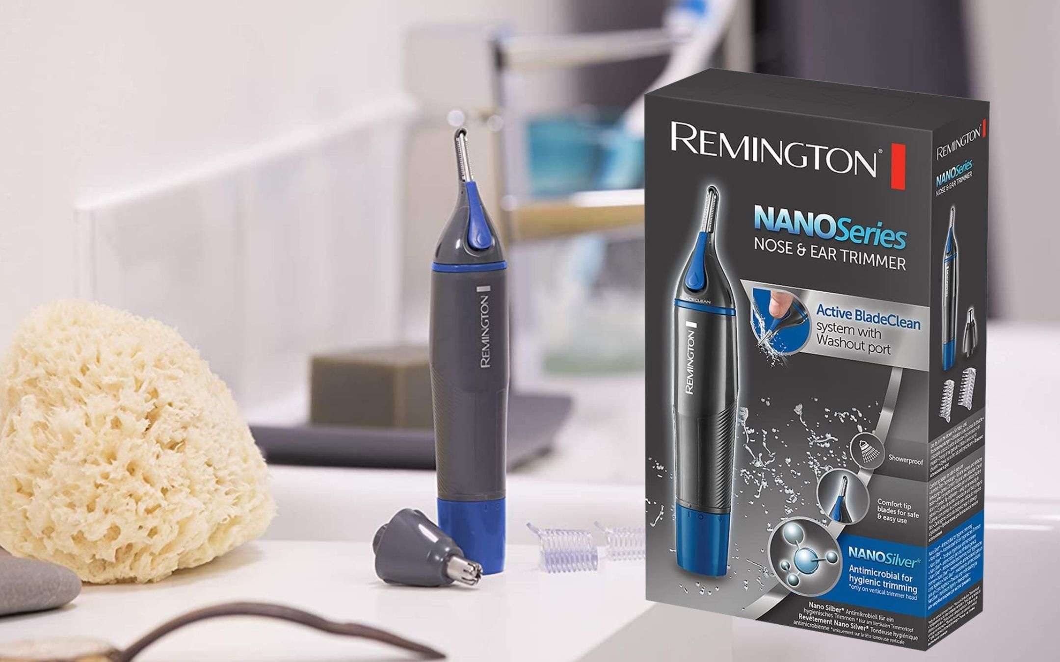 Peli su naso e orecchie via senza dolore: GENIALATA Remington a 14€ Peli su naso e orecchie via senza dolore: GENIALATA Remington a 14€