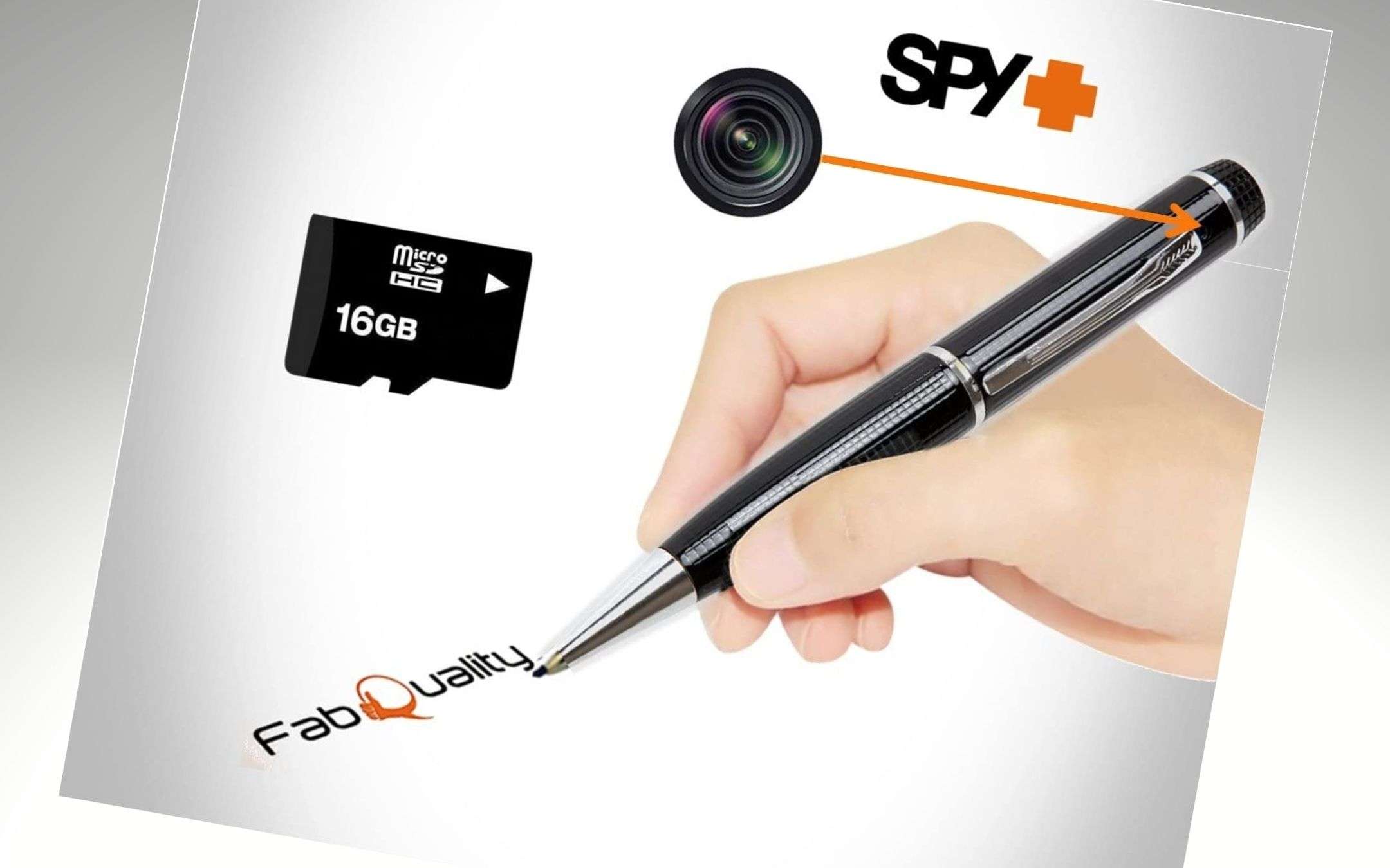 Penna con Microcamera Spia Nascosta: Telecamera Spia Penna FULL HD 1080P -  La Tua Microcamera Segreta per Registrazioni Impeccabili