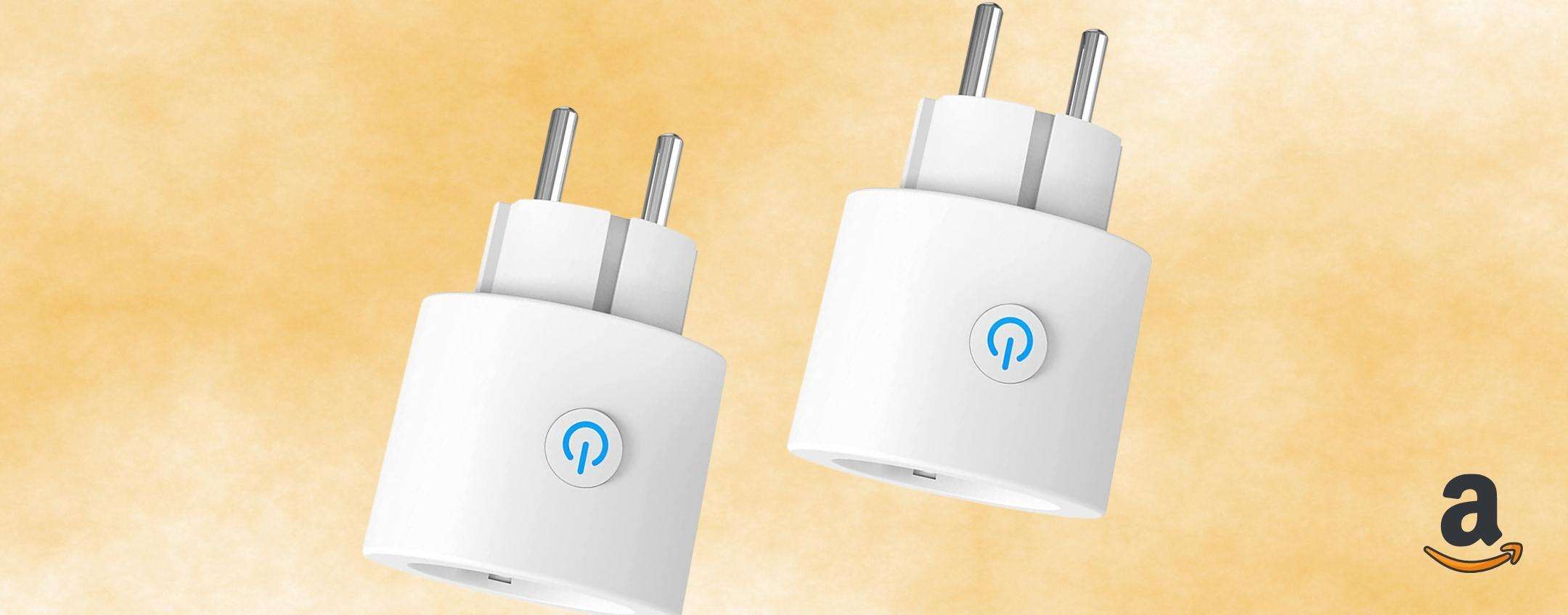 Queste 2 prese per rendere i prodotti compatibili con Alexa e Google Queste 2 prese per rendere i prodotti compatibili con Alexa e Google