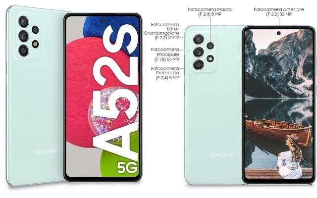 samsung galaxy a52s 5g offerta amazon