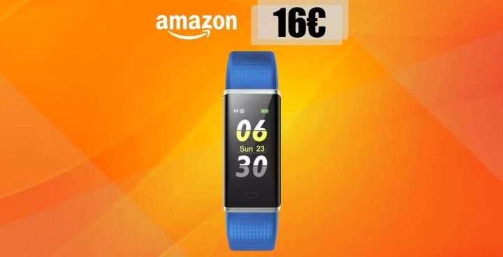 Smartwatch bello e funzionale: tuo con appena 16€ (OFFERTA LAMPO)