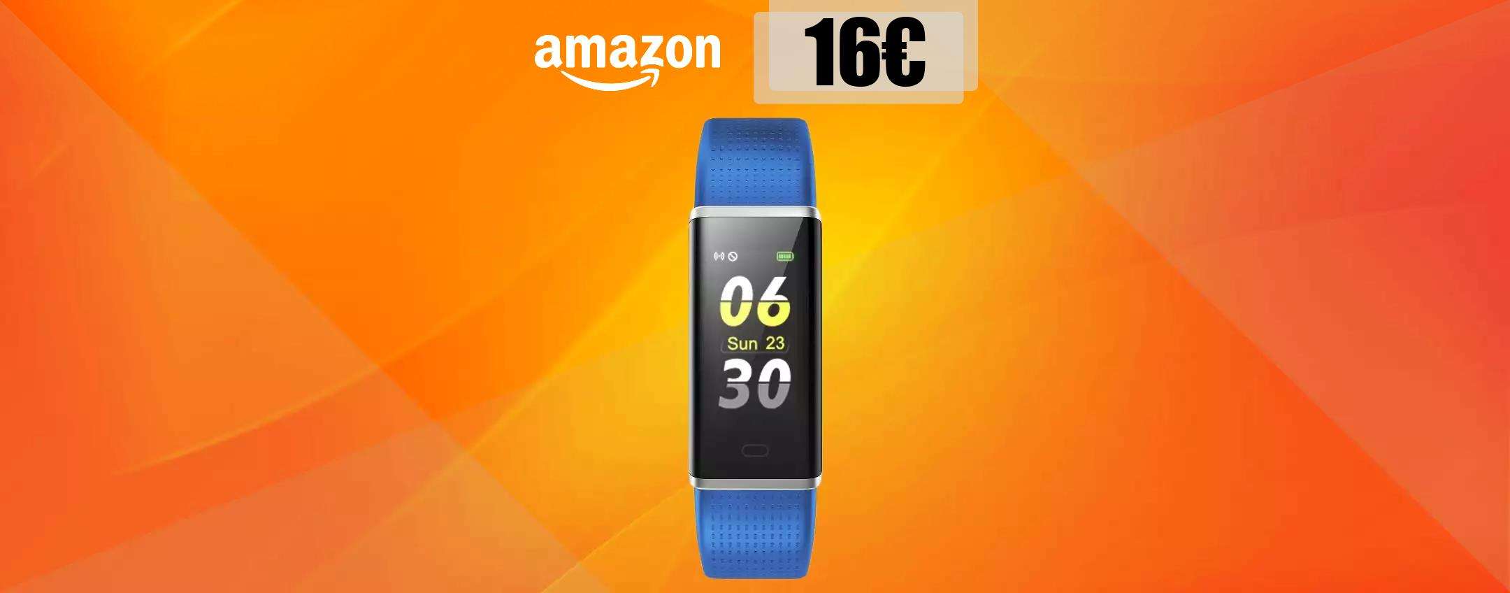 Smartwatch bello e funzionale: tuo con appena 16€ (OFFERTA LAMPO) Smartwatch bello e funzionale: tuo con appena 16€ (OFFERTA LAMPO)