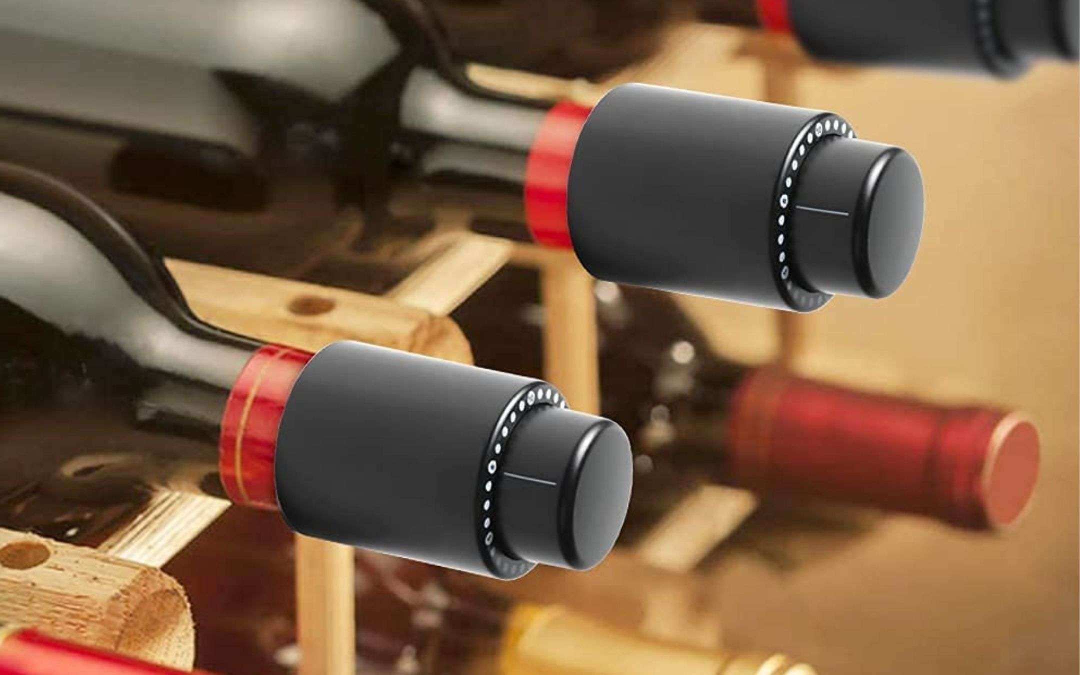 Ami il buon vino? Il tappo intelligente è DA AVERE (2,75€ su Amazon)