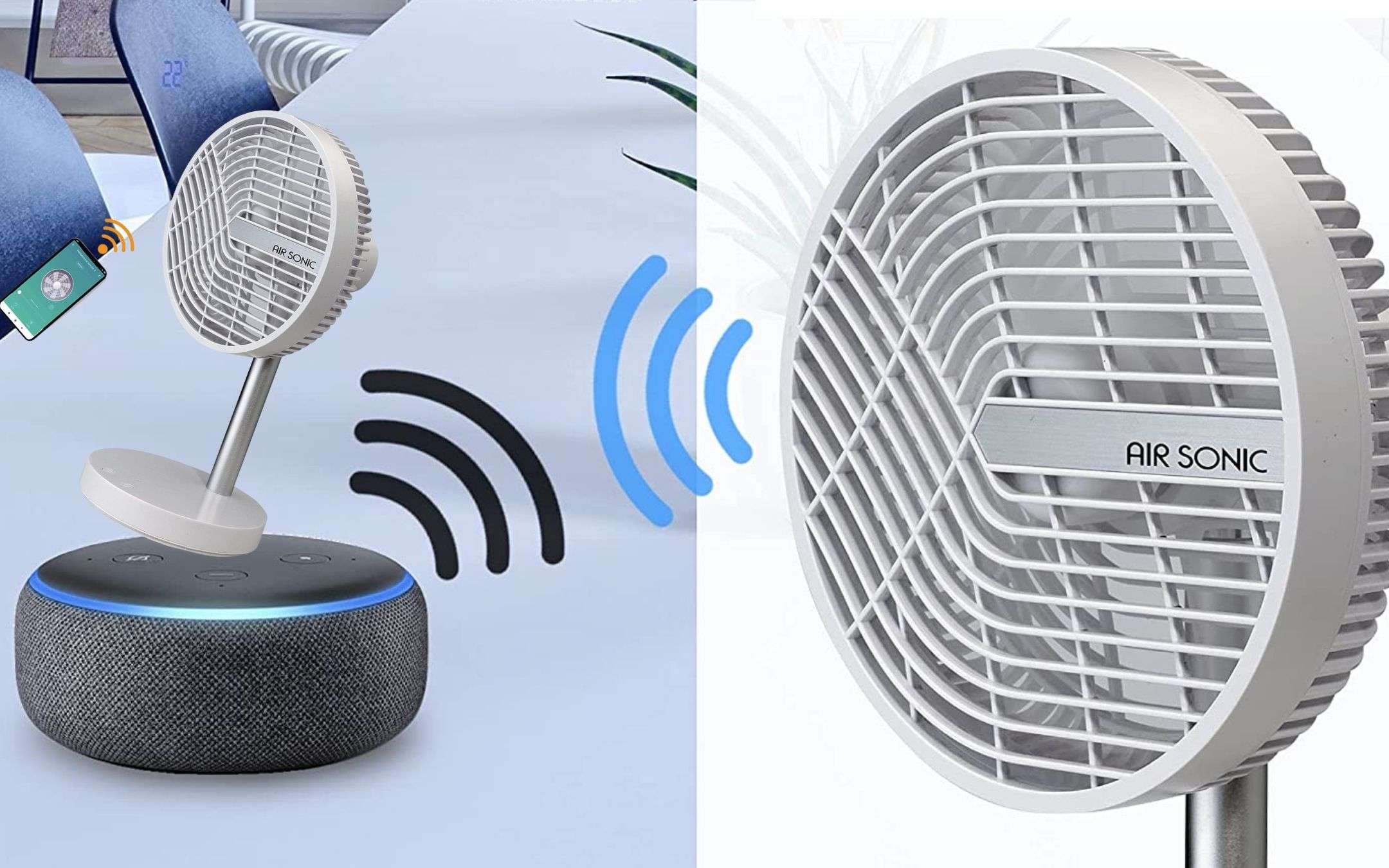 Bimar: ventilatore SMART a 29€, batteria integrata e Alexa (Amazon)