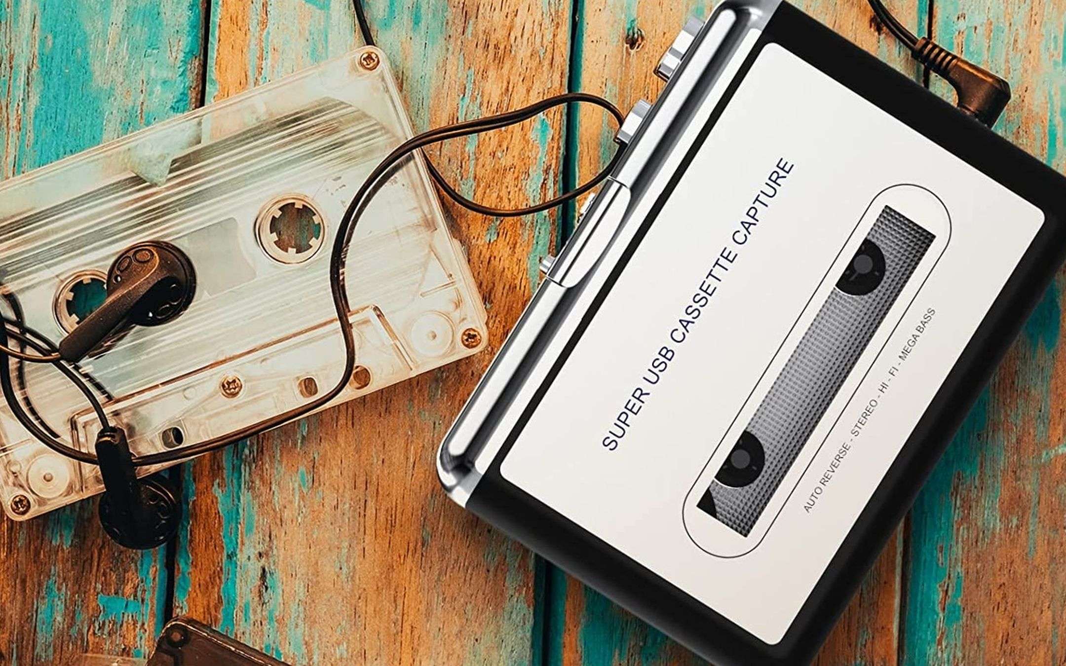 Vecchie cassette? Portale a nuova vita con il walkman SMART a 20€ Vecchie cassette? Portale a nuova vita con il walkman SMART a 20€
