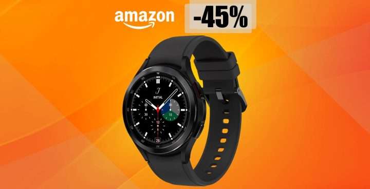 Samsung Galaxy Watch 4 Classic a PREZZO FOLLE su Amazon (-166€)