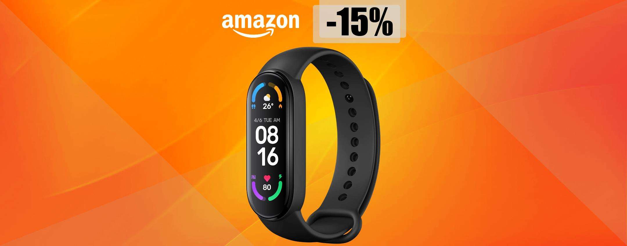 Xiaomi Mi Smart Band 6 NFC, il PREZZO CROLLA ad appena 46 euro