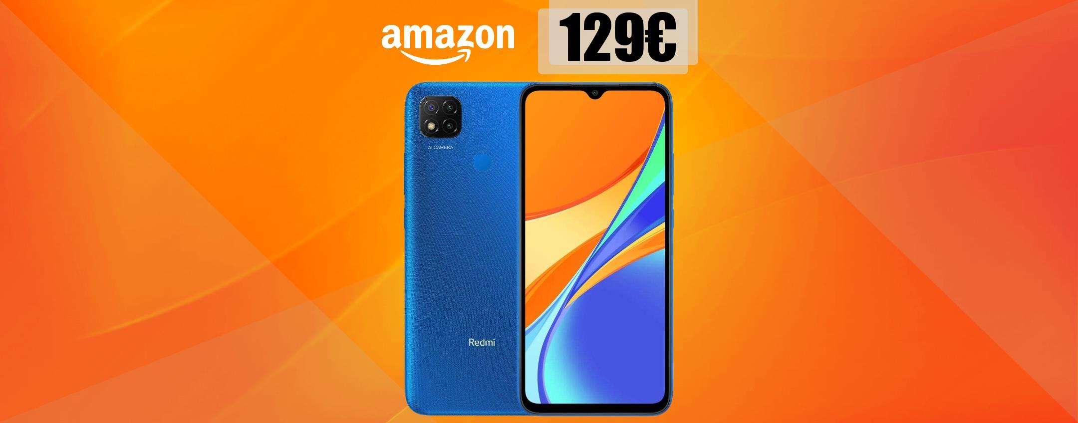 Xiaomi Redmi 9C con batteria sterminata: tuo con soli 129 euro