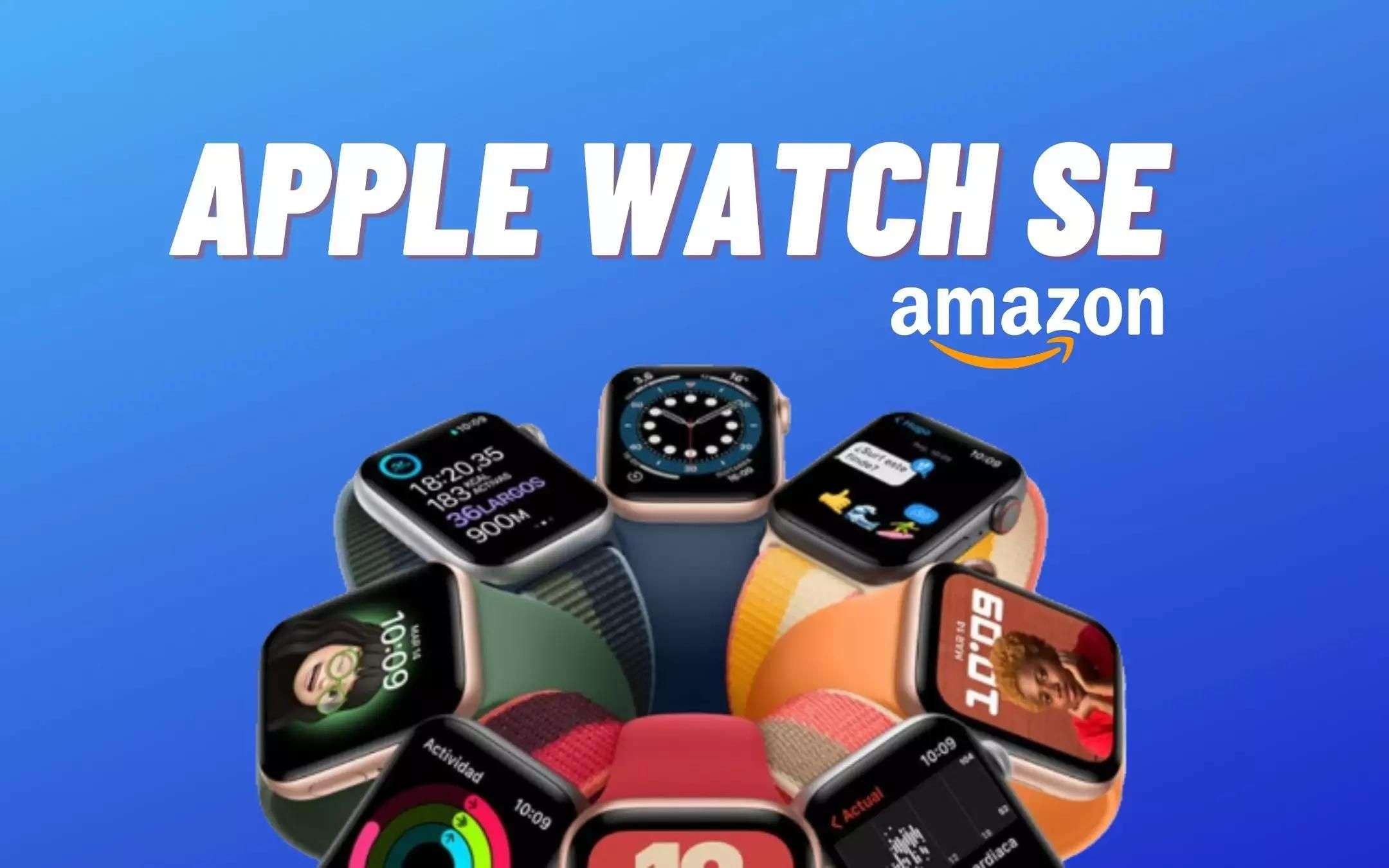 Apple Watch SE (GPS+LTE): FOLLIA di Amazon, TUO a 300€