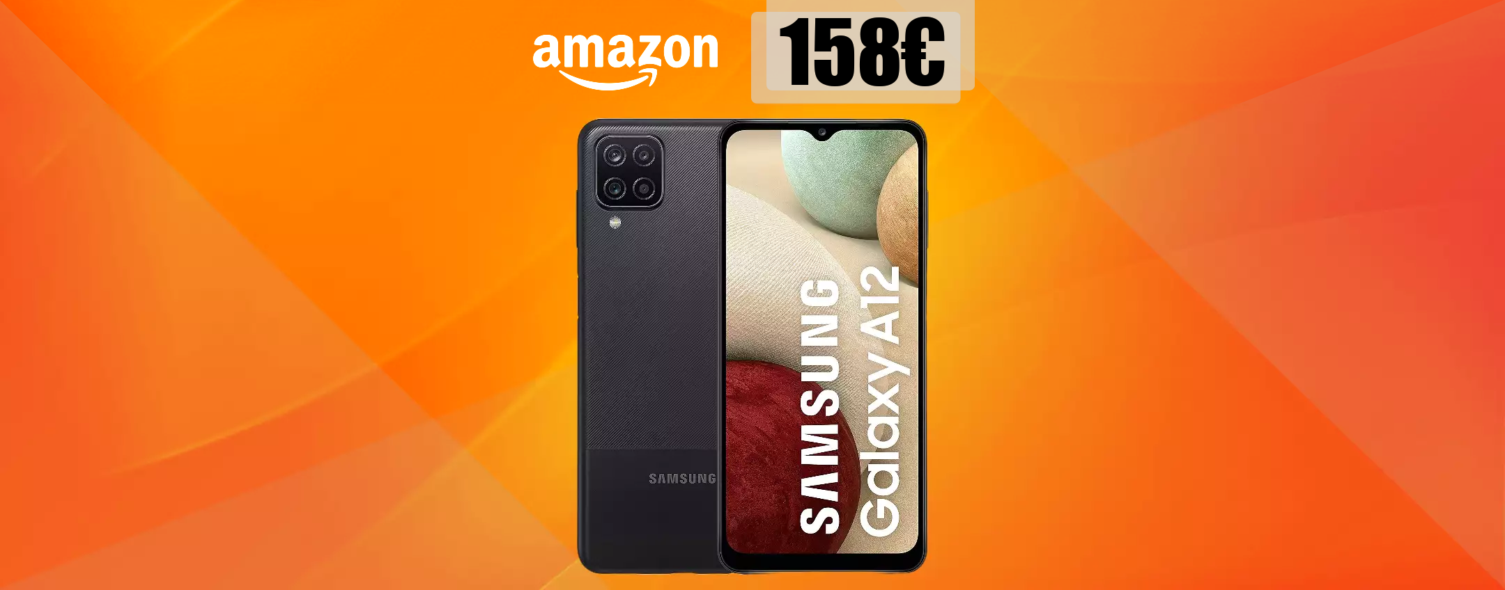 Samsung Galaxy A12, quad-camera e super batteria: BEST BUY a 158€