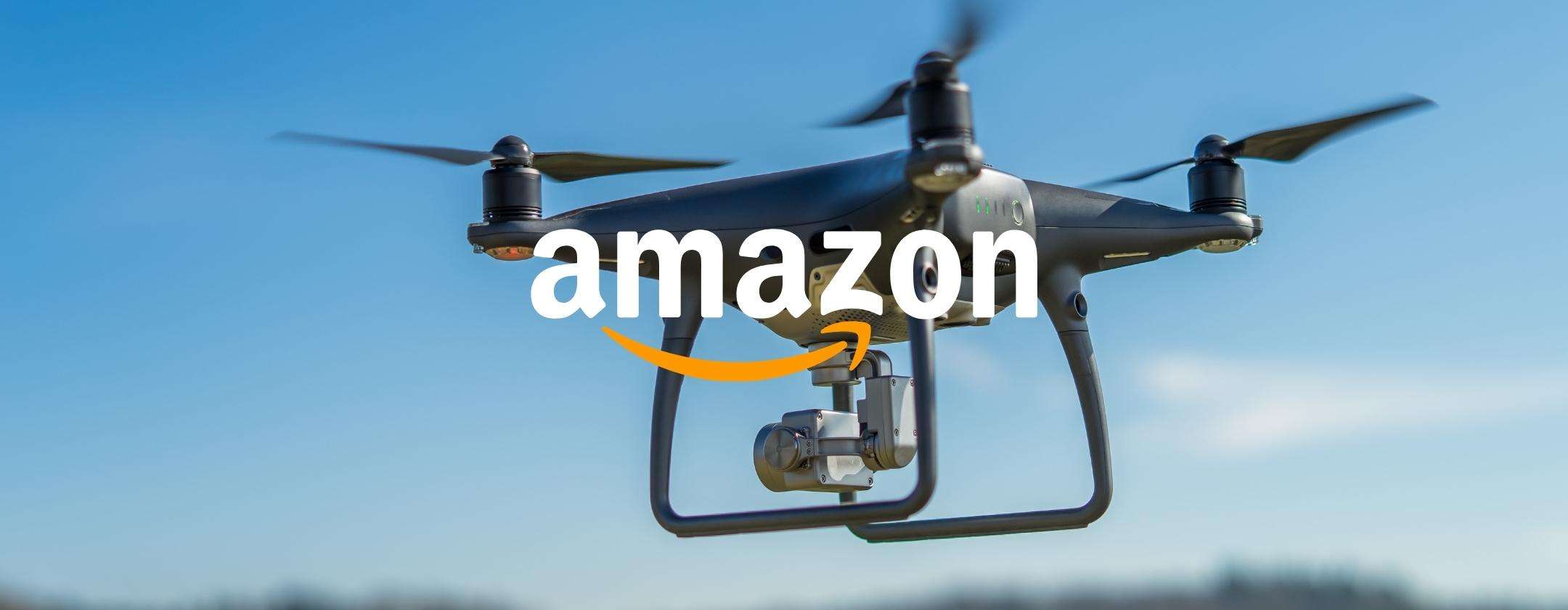 Amazon: parte ufficialmente la consegna con i droni Amazon: parte ufficialmente la consegna con i droni