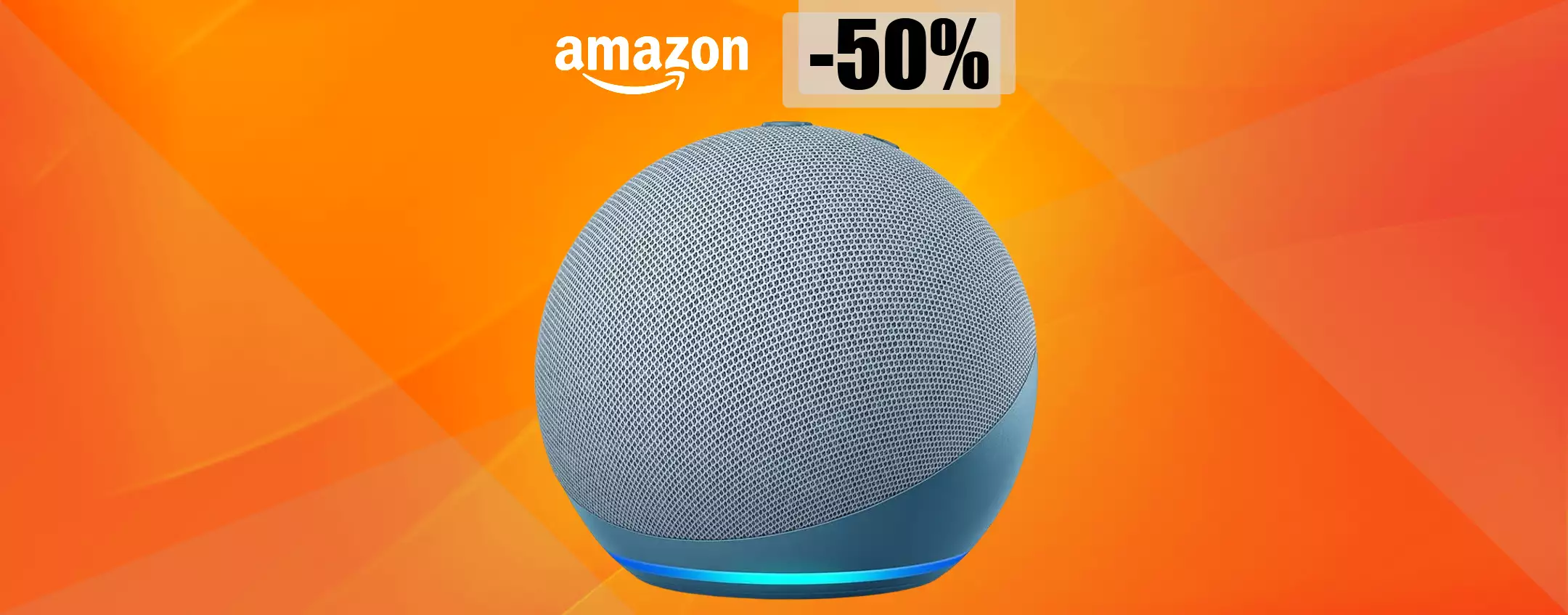 Echo Dot 4 con Alexa a METÀ PREZZO: imperdibile a soli 29 euro