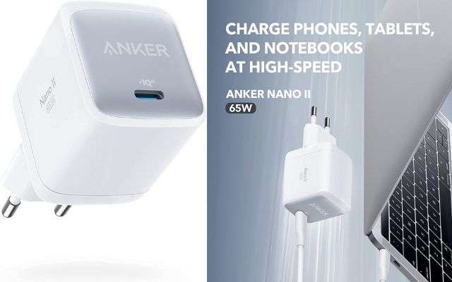 anker caricabatterie amazon