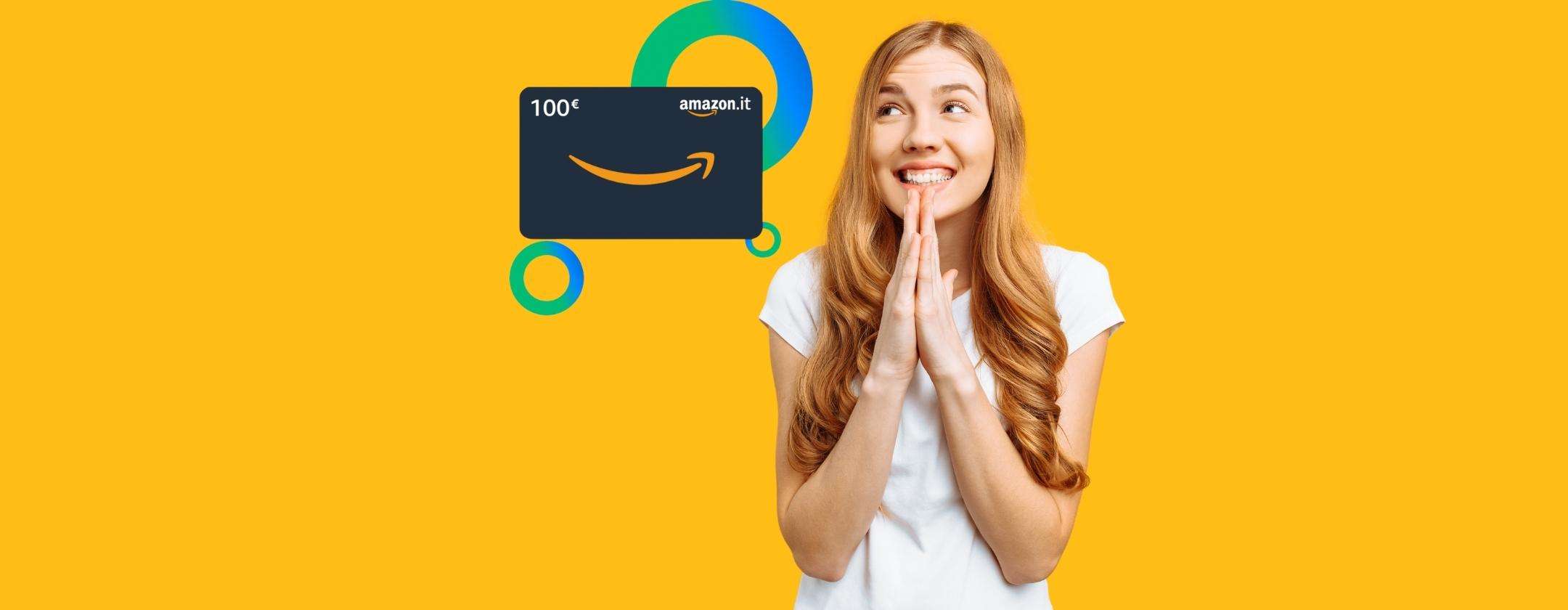 Apri SelfyConto: canone zero e Buono Amazon da 100€ Apri SelfyConto: canone zero e Buono Amazon da 100€