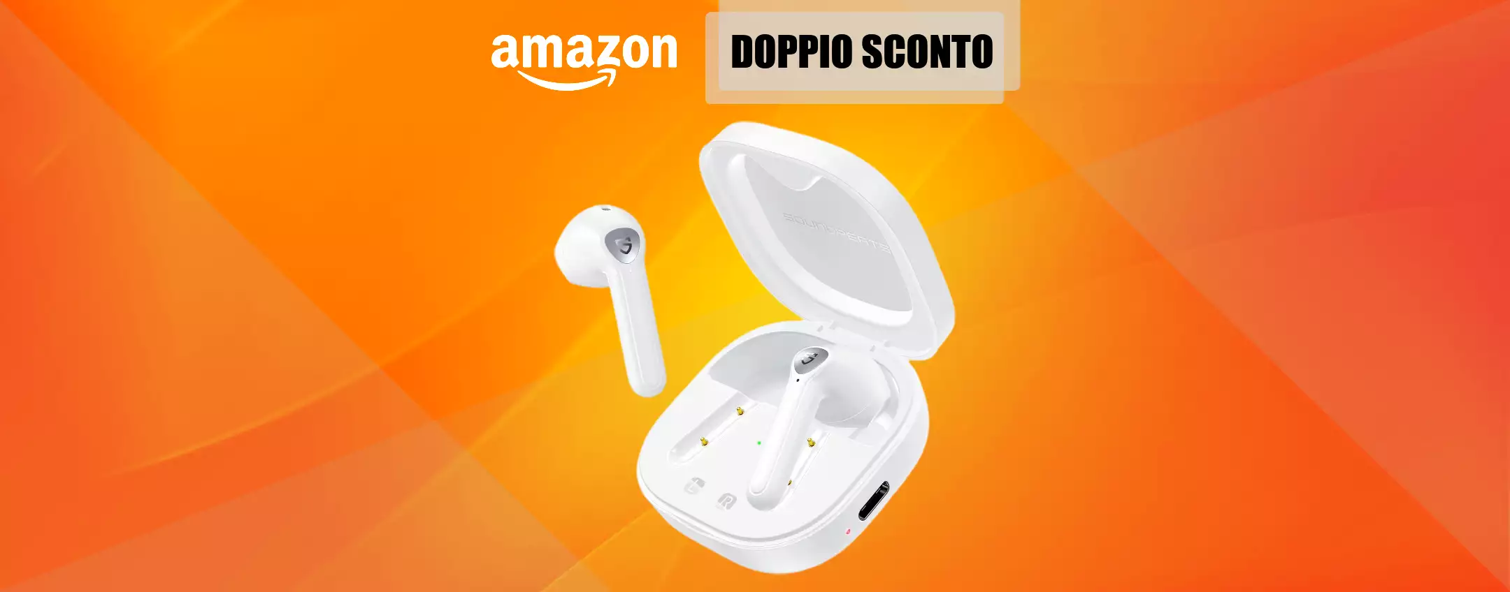 Auricolari dal suono ECCEZIONALE, durano più di un giorno: solo 37€ Auricolari dal suono ECCEZIONALE, durano più di un giorno: solo 37€