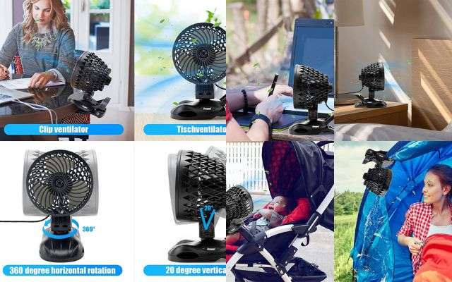 ventilatore usb amazon