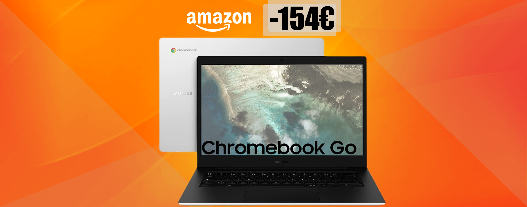 Chromebook Samsung: il SUPER SCONTO lo rende magnetico (-154€)