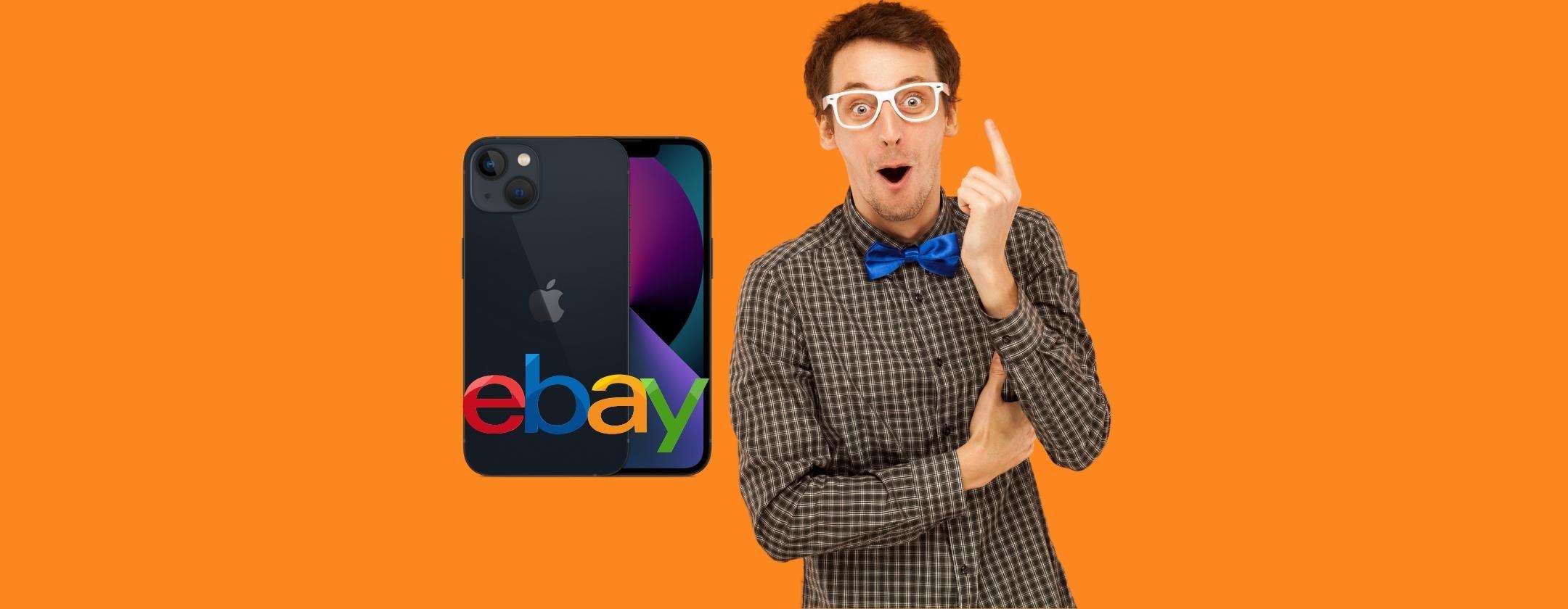 iPhone 13 256GB: crolla il prezzo, da non perdere su eBay iPhone 13 256GB: crolla il prezzo, da non perdere su eBay