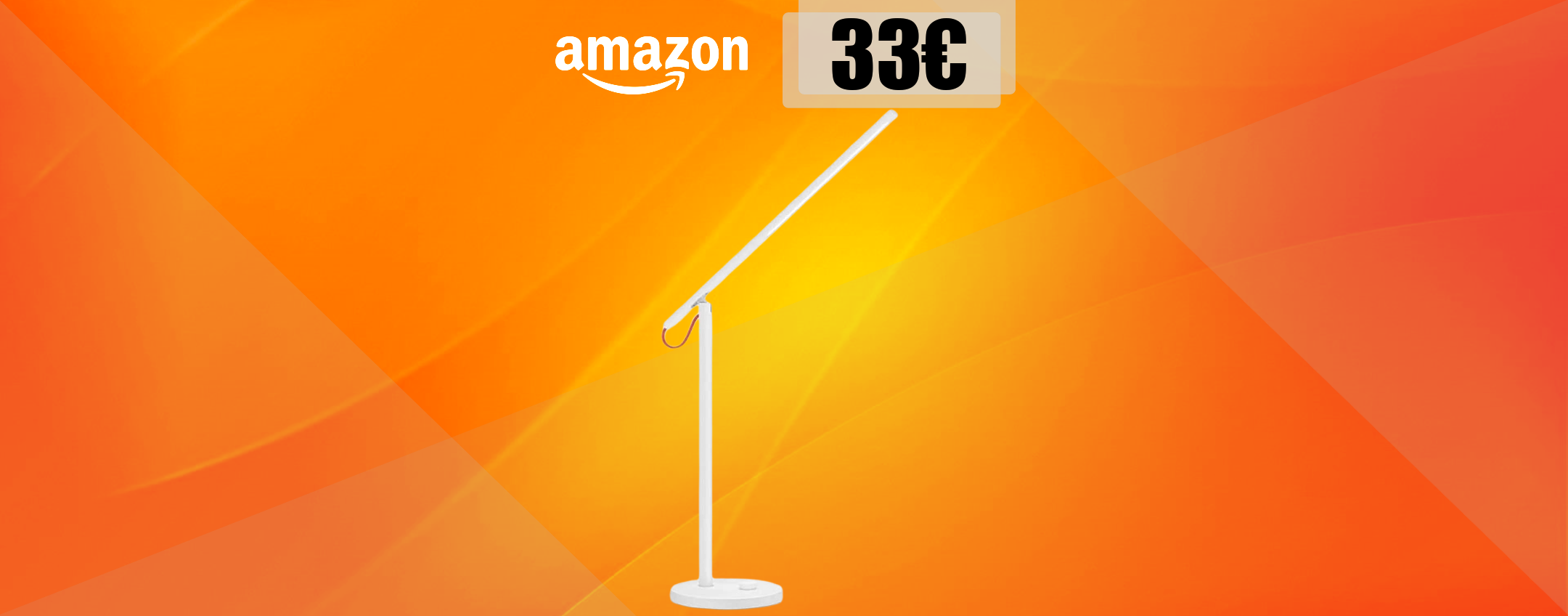 Lampada LED Xiaomi: bella, regolabile ed a PREZZO STRACCIATO (33€)