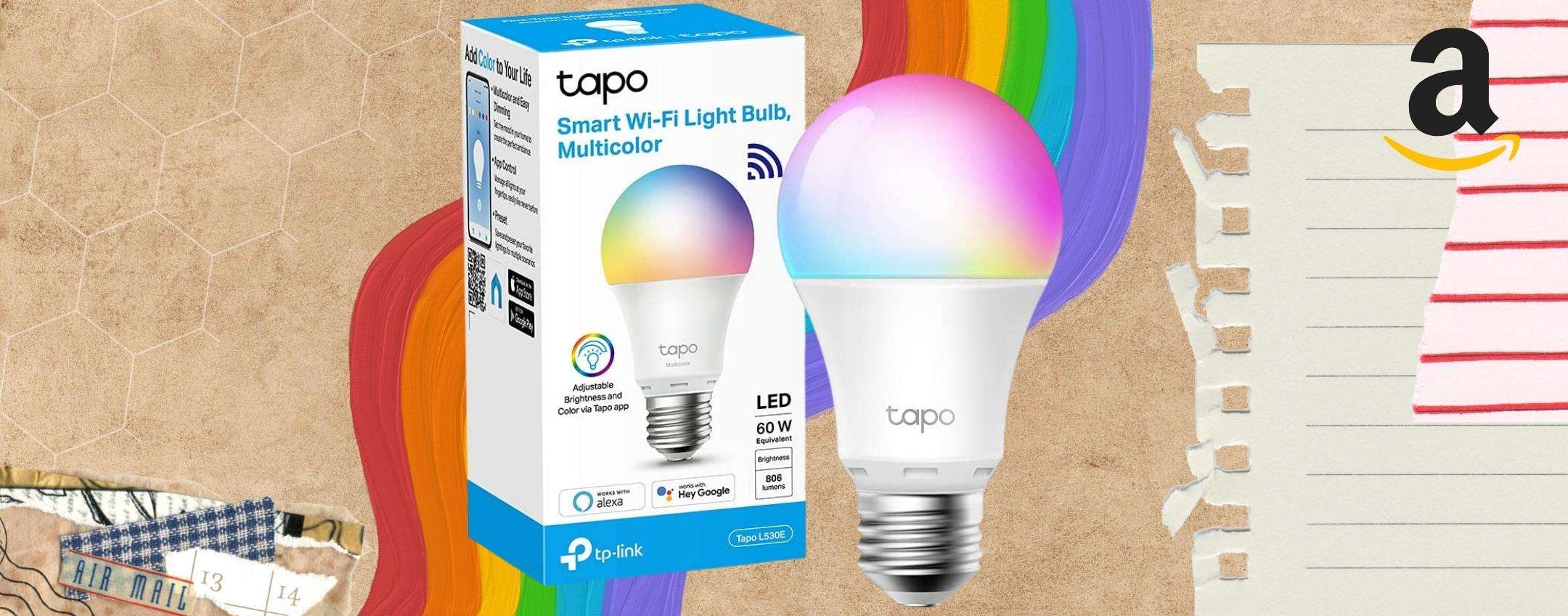 Colora la stanza, 16 milioni di possibilità con lampadina SMART E27 Colora la stanza, 16 milioni di possibilità con lampadina SMART E27