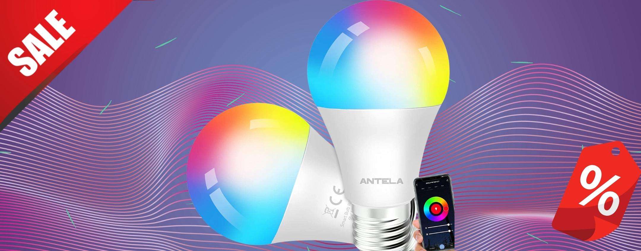 2 lampadine LED che attacchi dove vuoi, multicolor e TANTO ALTRO (14€) 2 lampadine LED che attacchi dove vuoi, multicolor e TANTO ALTRO (14€)