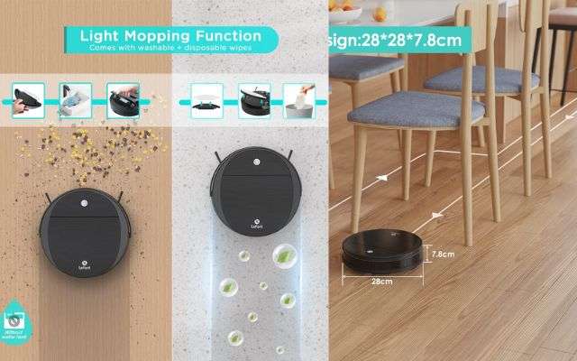lefant robot aspirapolvere amazon