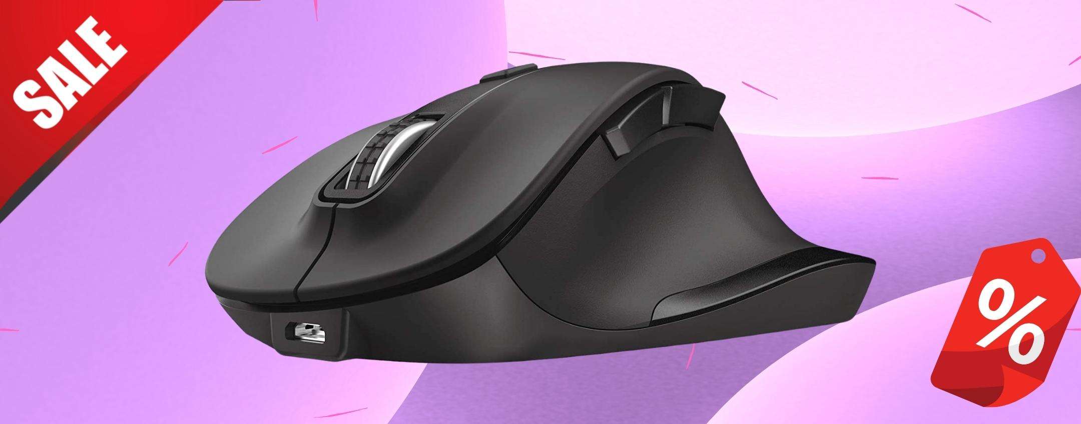 Mouse wireless, RICARICABILE, ergonomico: con Trust hai il TOP (-32%) Mouse wireless, RICARICABILE, ergonomico: con Trust hai il TOP (-32%)
