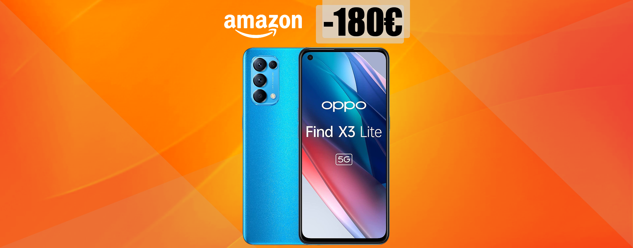 Smartphone OPPO 5G con fotocamera da 64MP: IMPERDIBILE (-180€)