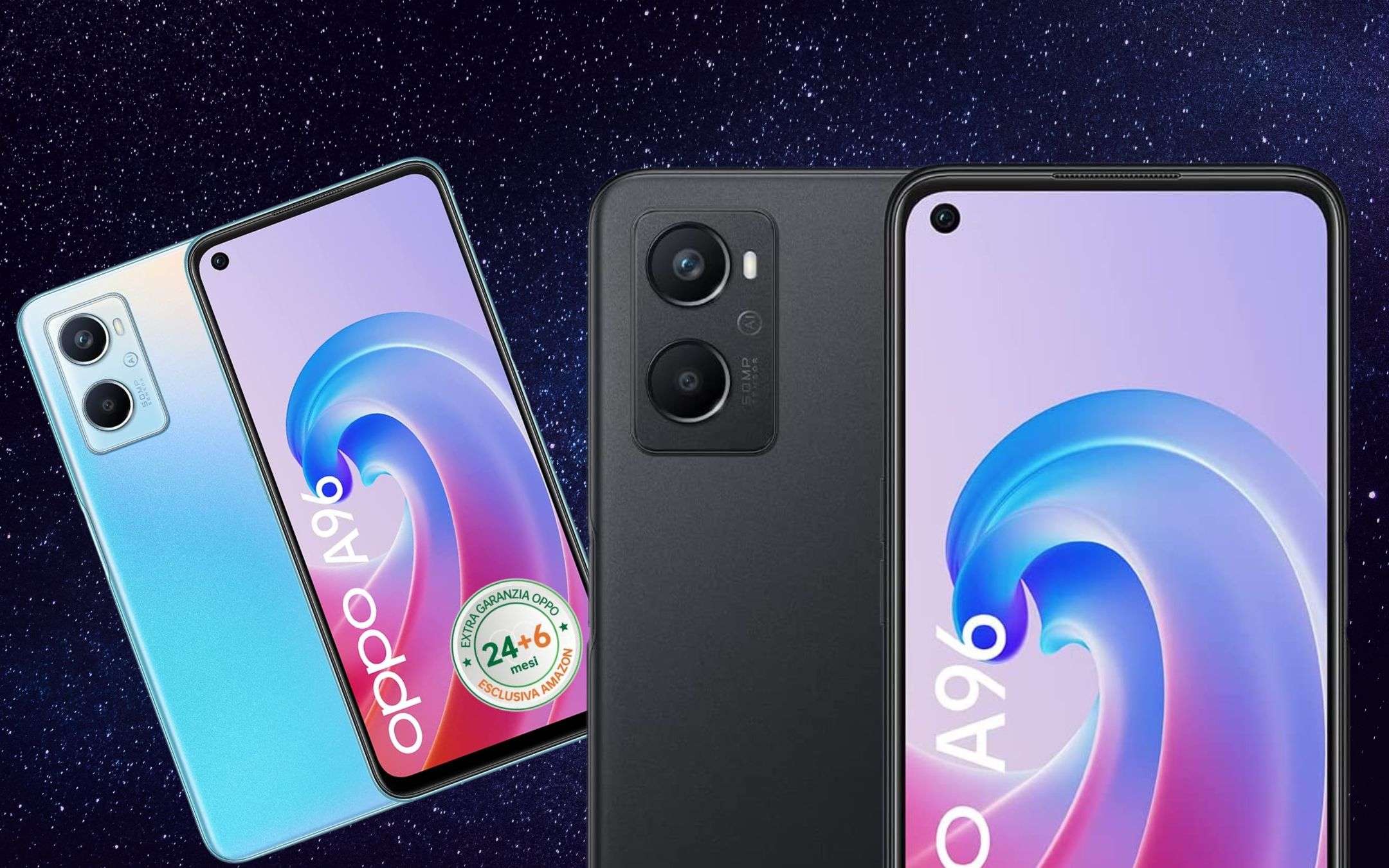 OPPO A96 8GB di RAM 128GB di memoria e tanta POTENZA a 249€: pazzesco OPPO A96 8GB di RAM 128GB di memoria e tanta POTENZA a 249€: pazzesco