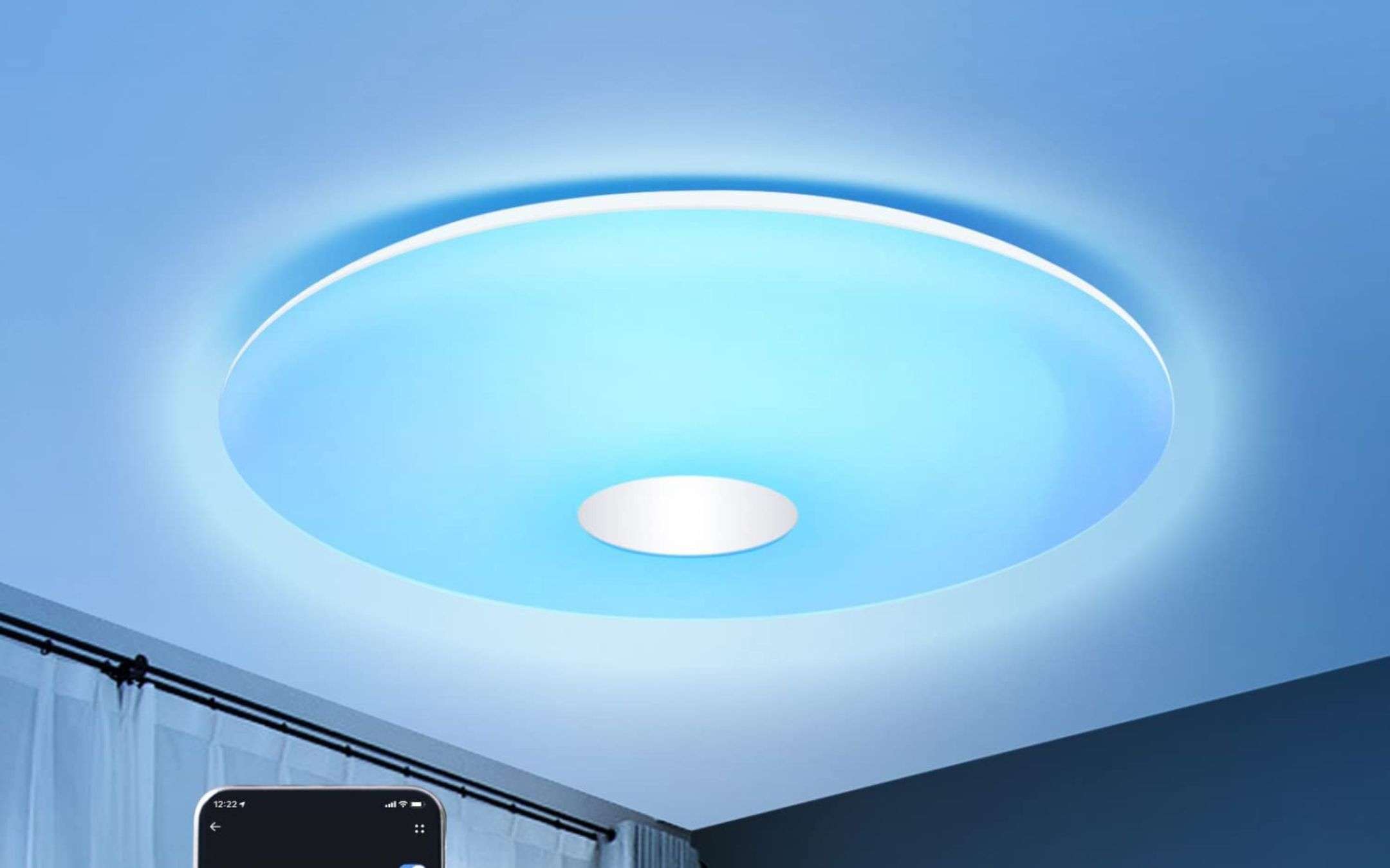 Plafoniera SMART 16 milioni di colori, sconto del 70%: 15€ su Amazon Plafoniera SMART 16 milioni di colori, sconto del 70%: 15€ su Amazon