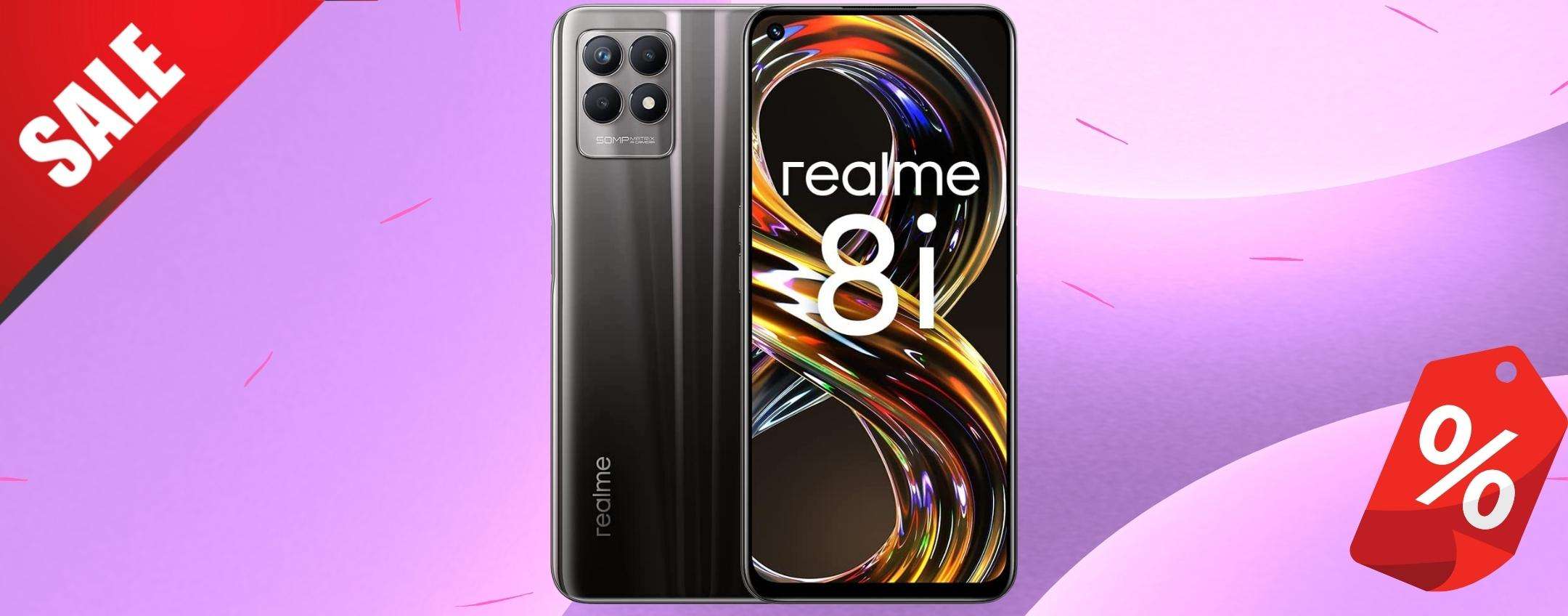 Realme 8i, lo smartphone ULTRA FLUIDO e batteria interminabile (180€) Realme 8i, lo smartphone ULTRA FLUIDO e batteria interminabile (180€)