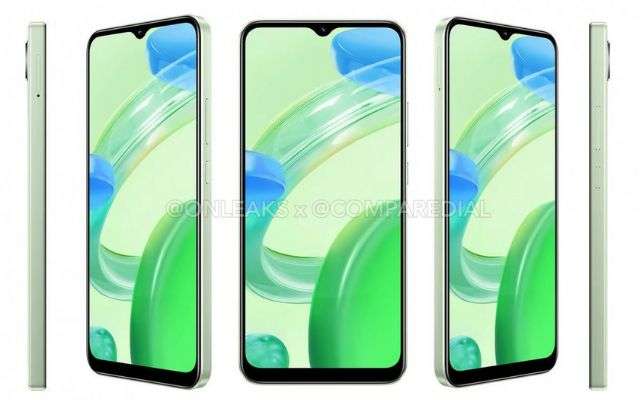 realme c30 leak design