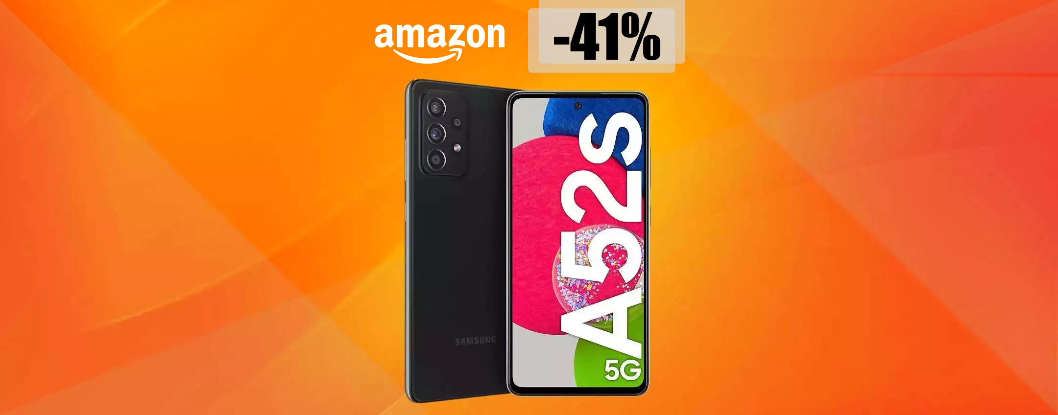 Samsung Galaxy A52s 5G, l'OFFERTA del momento è su Amazon (-193€)