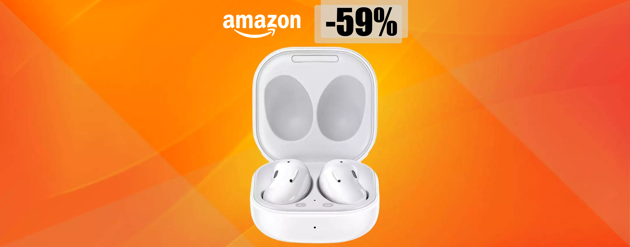 Samsung Galaxy Buds Live, l'offerta da NON PERDERE: ti bastano 69€