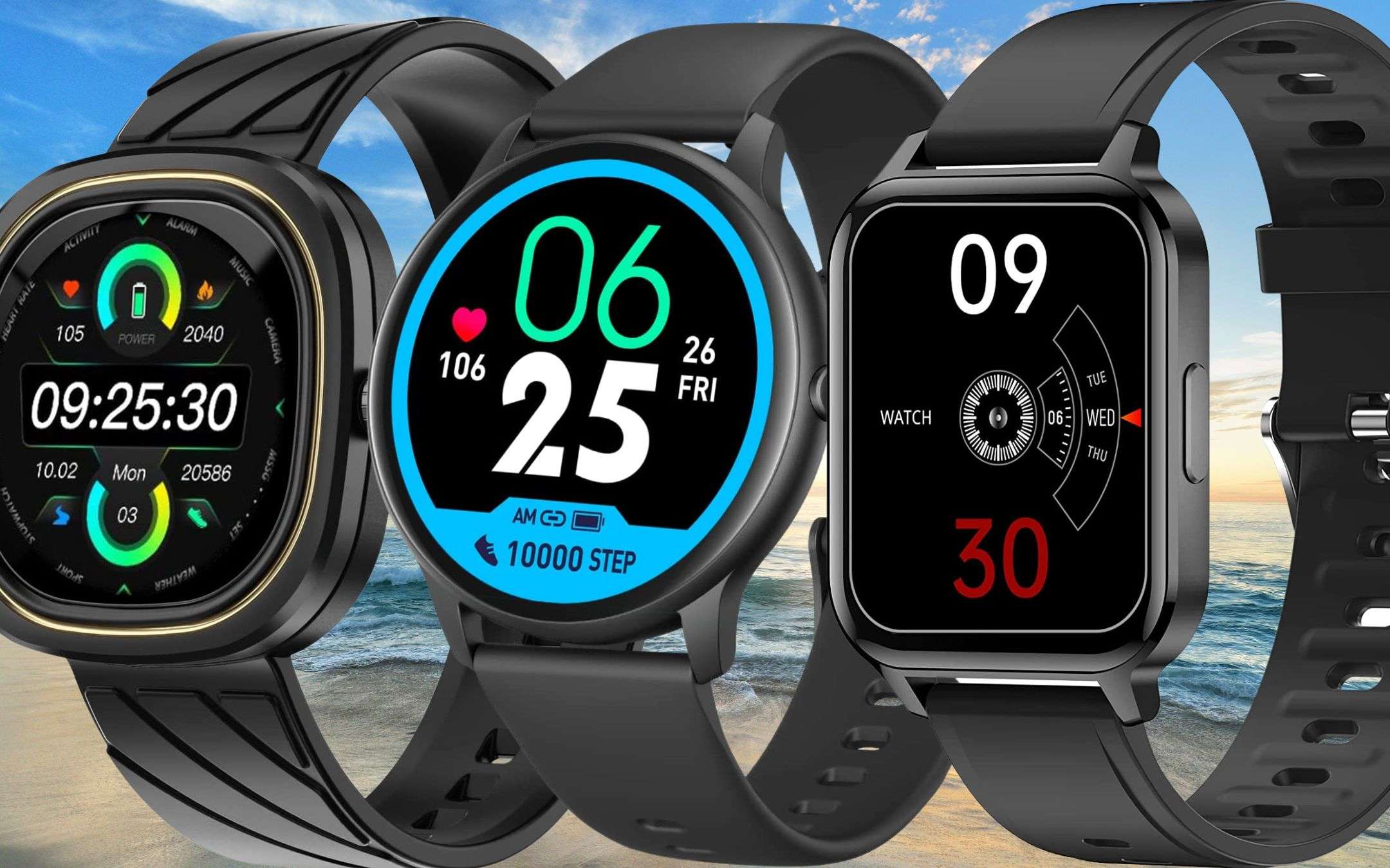 Tre smartwatch a meno di 20€ assolutamente IMPERDIBILI su Amazon