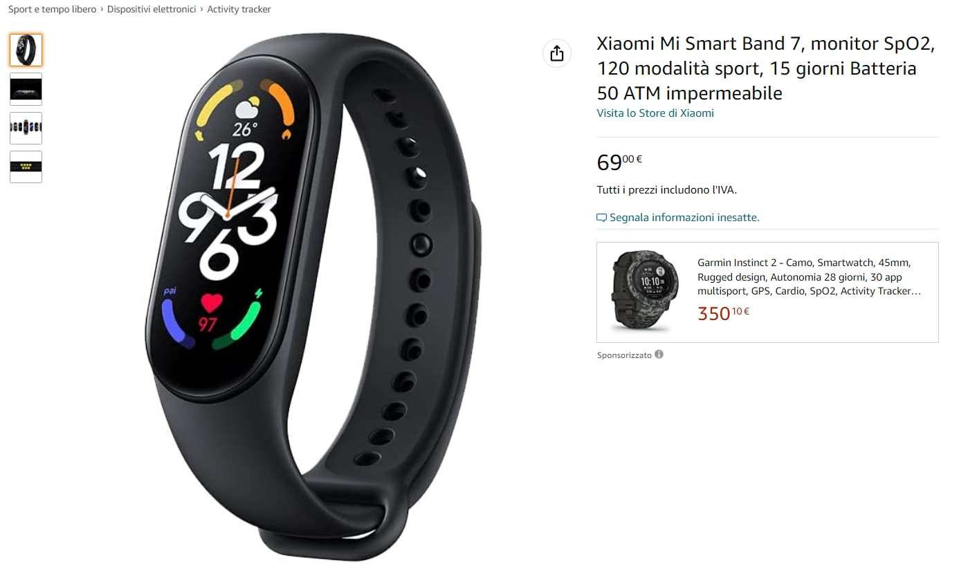 banda de xiaomi 7
