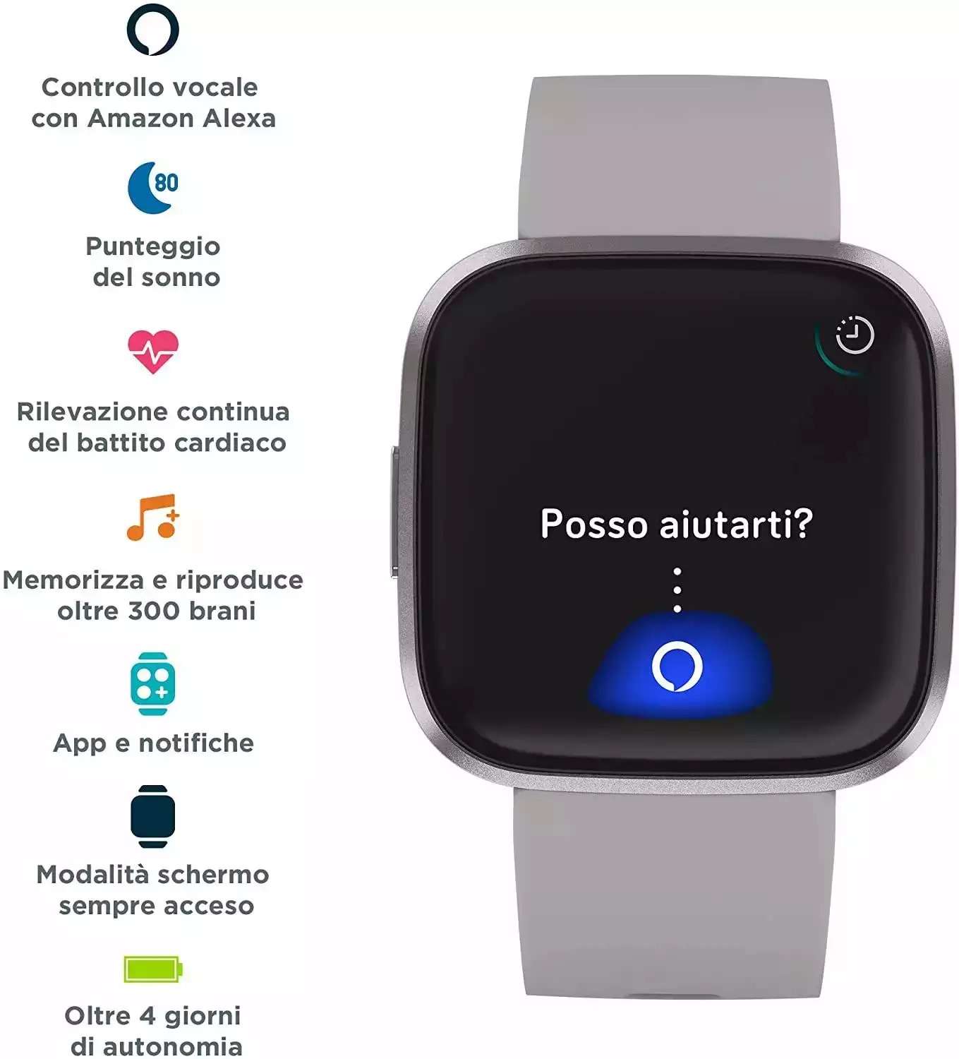 Fitbit Versa 2 con Alexa il prezzo PRECIPITA poche unit 75