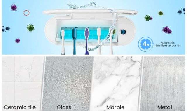 Porta spazzolino sterelizzatore sconto