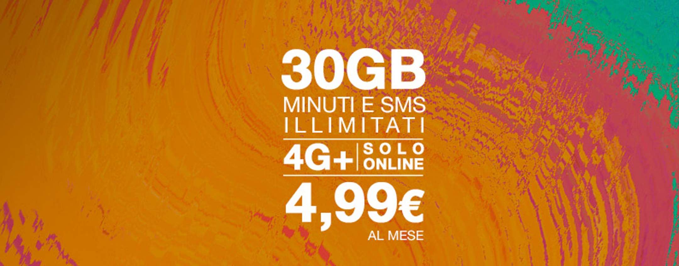 PROMO Weekend: PosteMobile a 4,99€ con 30GB