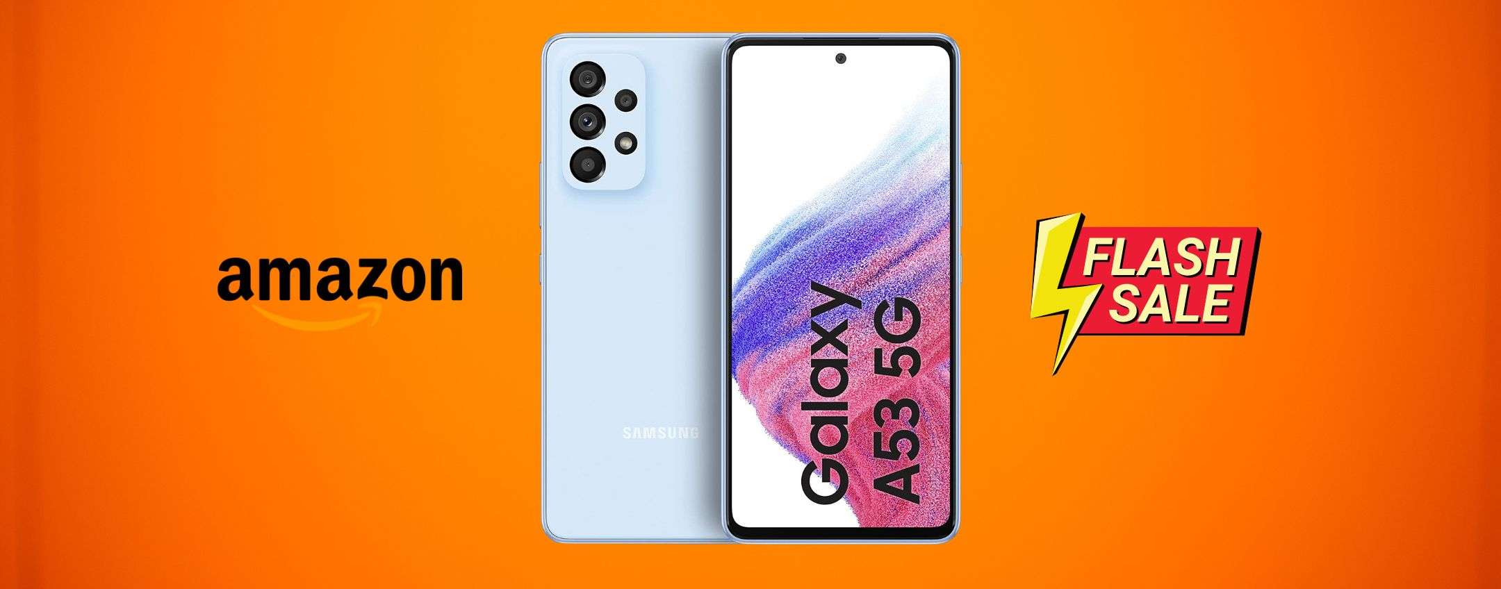Samsung Galaxy A53 5G: lo sconto su Amazon è ancora attivo (-142€) Samsung Galaxy A53 5G: lo sconto su Amazon è ancora attivo (-142€)